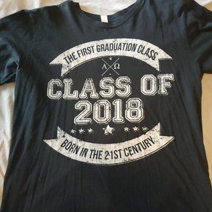 Class of 2018 Men's T-Shirt Size L